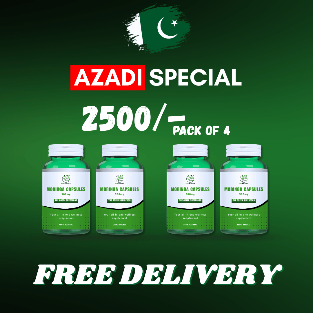 Moringa Capsules - Azadi Special Offer