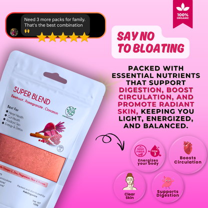 SUPER BLEND | Best for CARDIO, SKIN & GUT