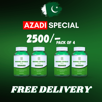 Moringa Capsules - Azadi Special Offer