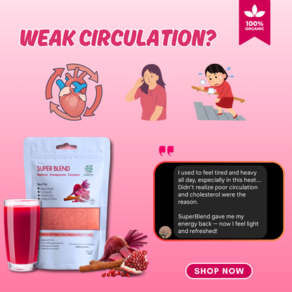 SUPER BLEND | Best for CARDIO, SKIN & GUT