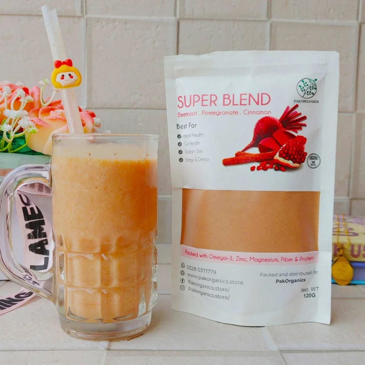 SUPER BLEND | Best for CARDIO, SKIN & GUT - PakOrganics